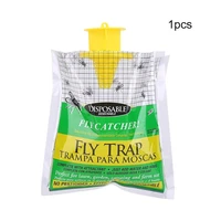 15pcs disposable fly catchers non toxic fly traps outdoor hanging fly catchers disposable catching fly bags making the bait