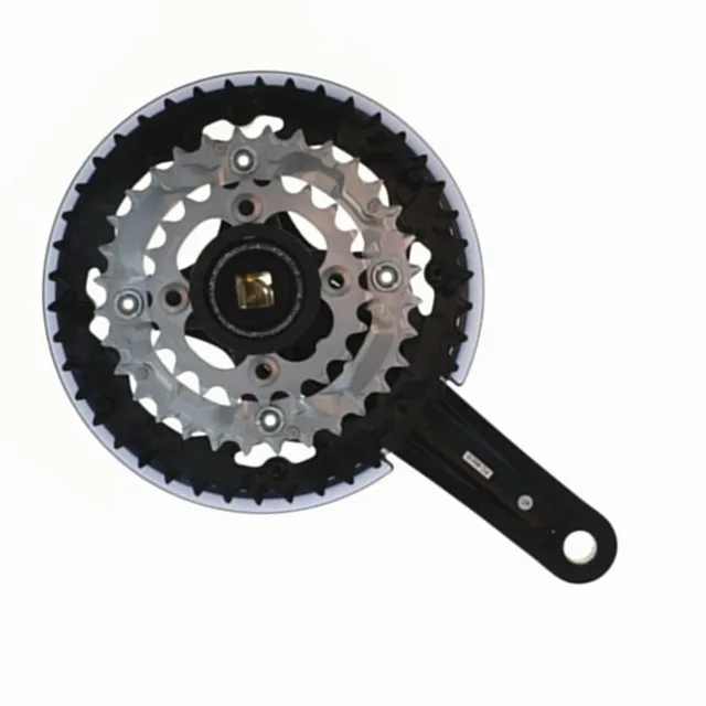 SHIMANO ALIOIV FC-M410 Звездочка колеса 8 S/24 скорость горный велосипед квадратное отверстие Звездочка колеса 42-32-22T 170 мм