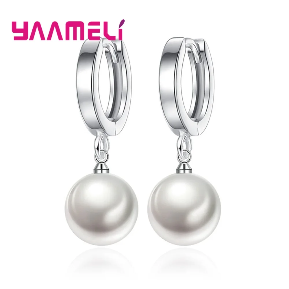 Для женщин мило завод висячие серьги в форме цветов 925 пробы серебро Алыча