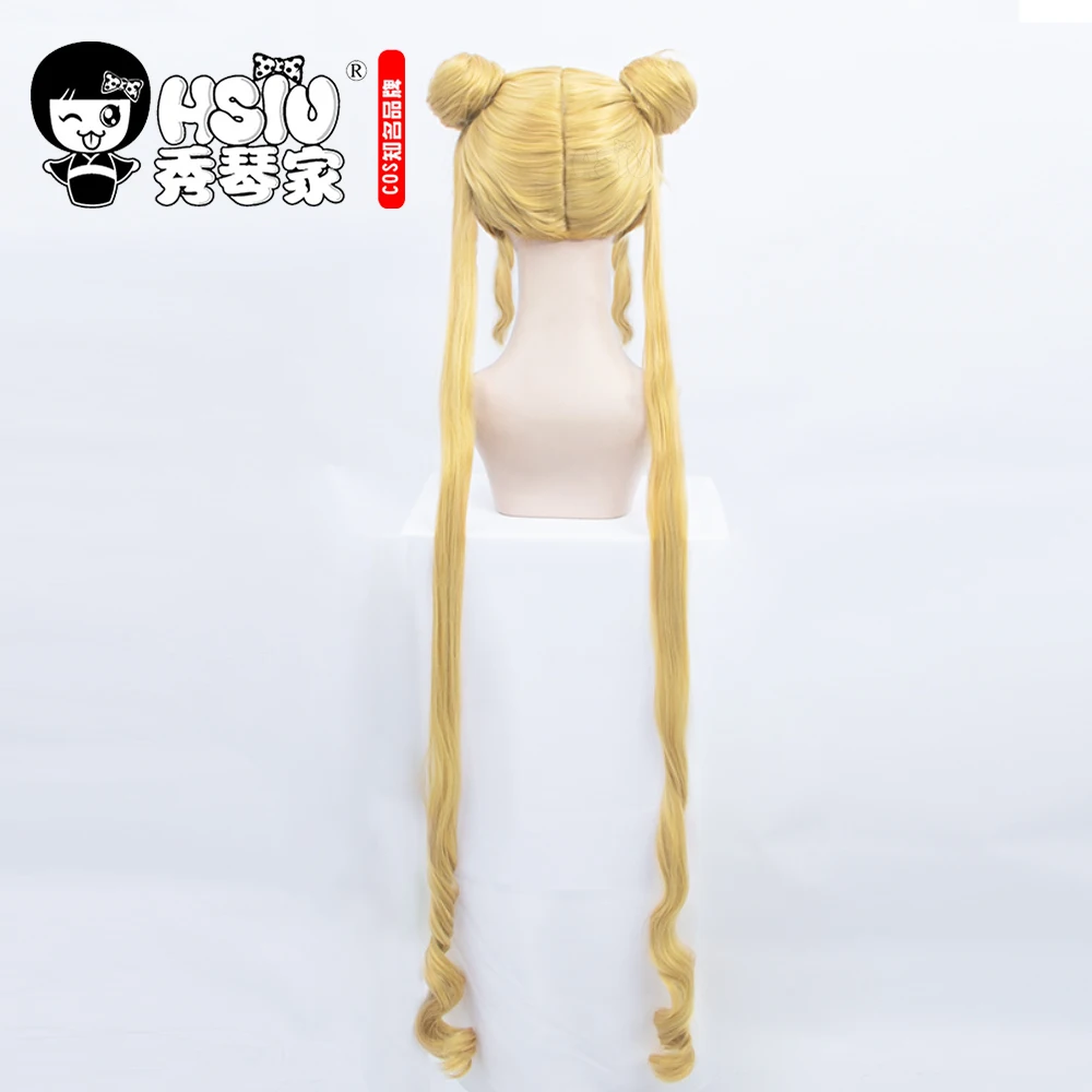 

Sailor Moon Cosplay wig Battle costume HSIU Fiber synthetic wig Uniform Outfits Halloween clothing+Accessories