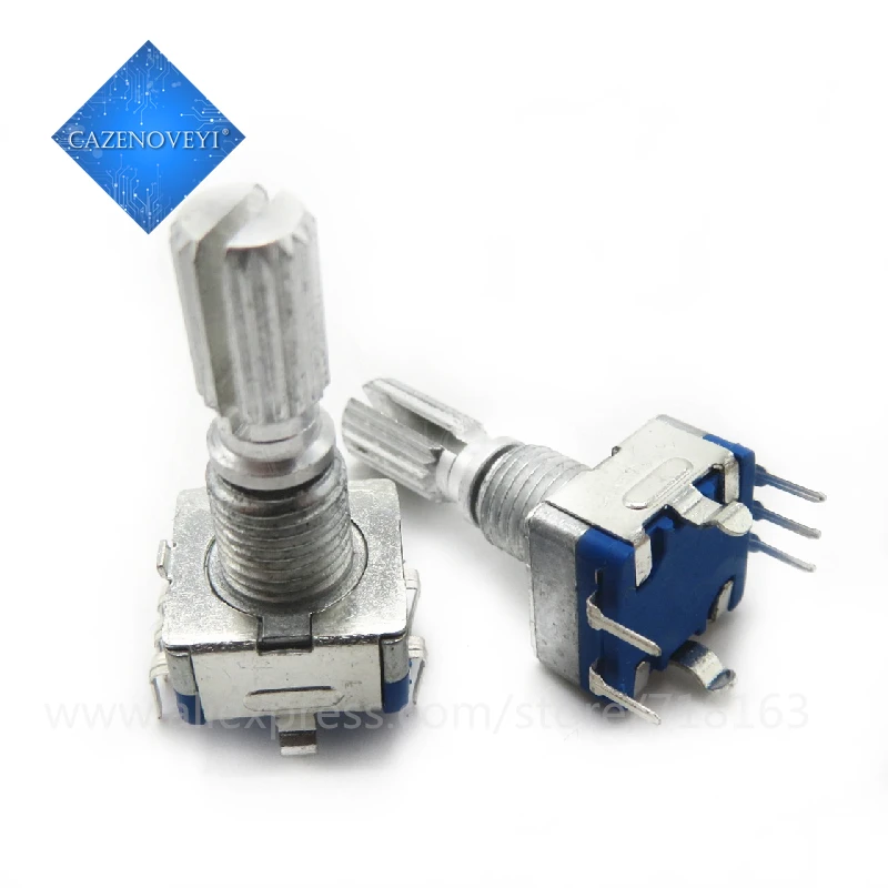 Поворотный кодирующий переключатель 5 шт./лот с рукояткой сливы 20 мм/EC11/цифровой