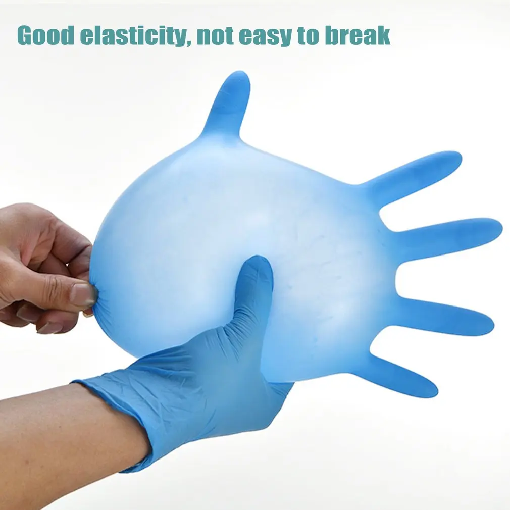 Виниловые перчатки 100 шт/кор. одноразовые Порошковые промышленные безопасные для