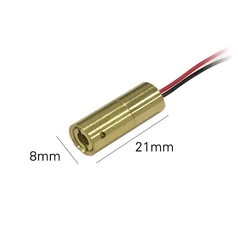 Абсолютно невидимая 940nm 5 мВт инфракрасная лазерная указка инфракрасный указатель 6*18 мм Малый размер подметальный робот интерактивный сенсорный пусковой механизм - Испускаемый цвет: Diameter 8mm
