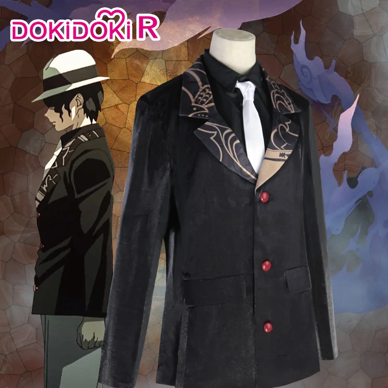 

Костюм Dokidoki-R для косплея киметсу из аниме «рассекающий демонов», черный костюм для мужчин, Kibutsuji Muzan