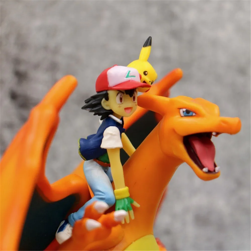 Животное с карманами изображением игры Покемон Ash Ketchum Пикачу Чаризард Аниме