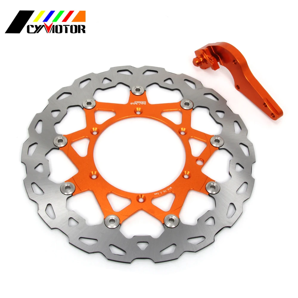 

320MM Floating Brake Discs Rotor and Bracket For KTM EXC SX GS MX SXS MXC XCW SXF LC4 125 144 200 250 300 350 380 400 450 500