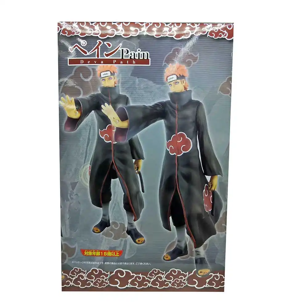 

Naruto Shippuden Akatsuki Group Series Pain Yahiko Deva Path Anime Prototype Action Figure Model 25CM Statue Collectible Toy
