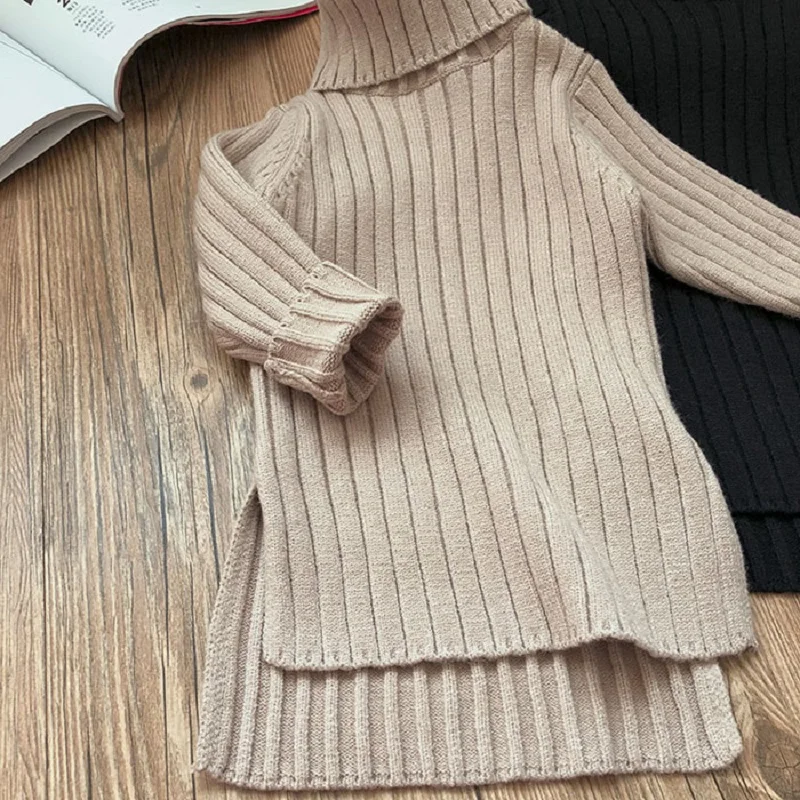 2021 New Winter Item Girl Long Top Two Colors