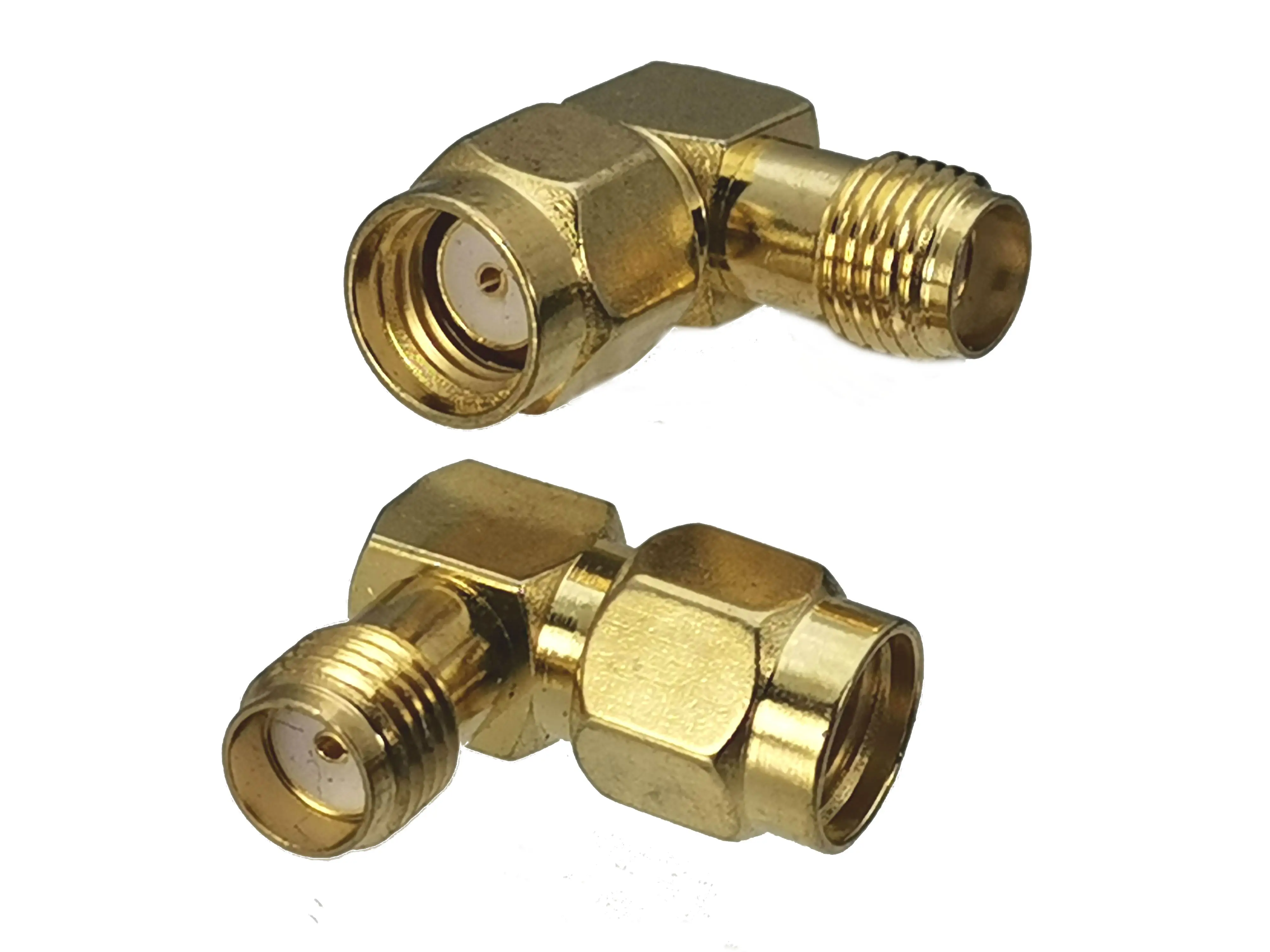 10 шт. разъем адаптера гнездо SMA в мужской Прямоугольный коаксиальный