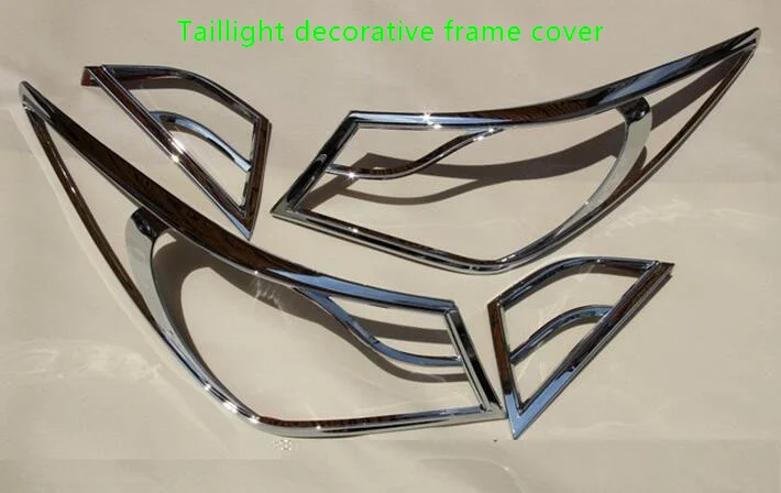 Декоративная накладка на переднюю фару автомобиля из АБС пластика + декоративная