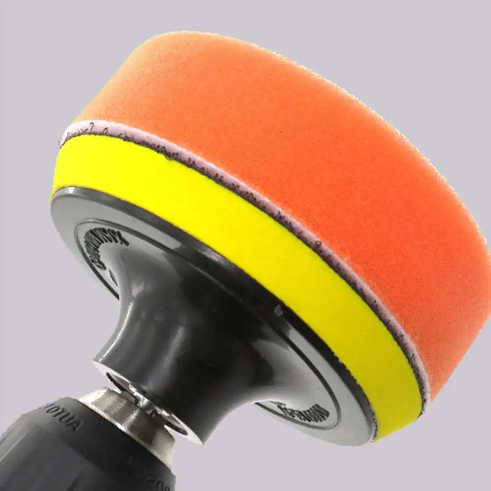 

10 Pieces/Set Car Polishing Sponge Buffing Waxing Sponge Wool Wheel Polishing Pad For Car Polisher