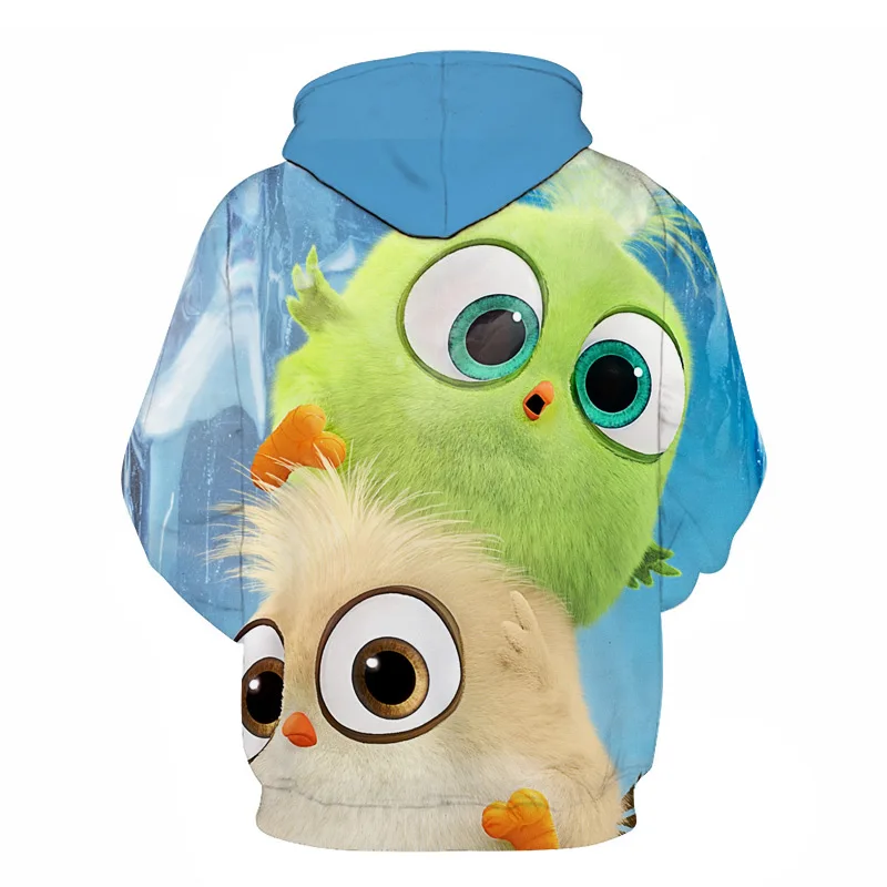 Стиль 3D принт Angry Birds Movie 2 толстовки с капюшоном горячая распродажа мужская и женская уличная одежда Angry Birds 2 повседневные толстовки