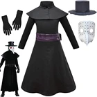Детский костюм Чумного доктора для мальчиков и девочек, платье с маской, средневековый стимпанк, чума доктора, птица, панк, косплей на Хэллоуин, костюм C79C48