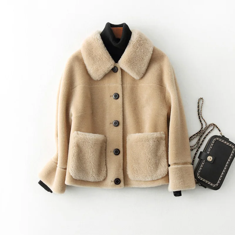 Fitaylor зимняя верхняя одежда из искусственного меха Женская Толстая теплая