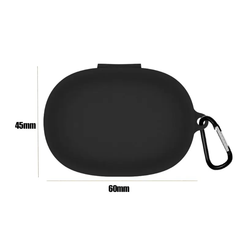 

Soft Washable Dust-proof Protective Cover Silicone Case for realme Buds Q TWS Wireless Earphone