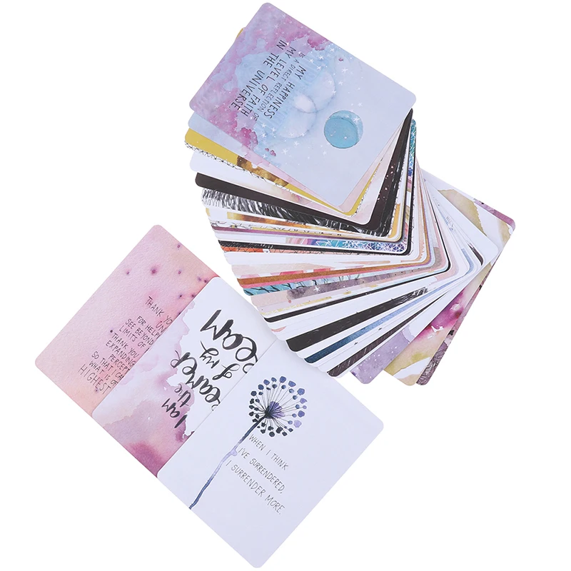 52 карты/набор полные английские вселенные Oracle карты палуба таинственные Таро