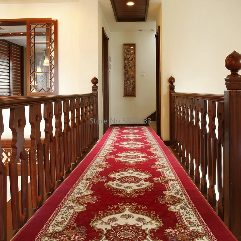 Европейские ковры для коридора длинный ковер в отеле декоративный вход