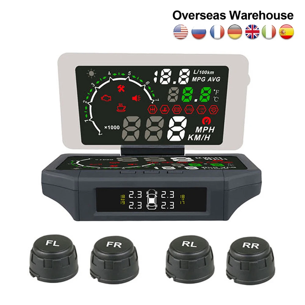 AUTOOL X360 автомобильный проекционный дисплей на лобовом стекле компьютер с