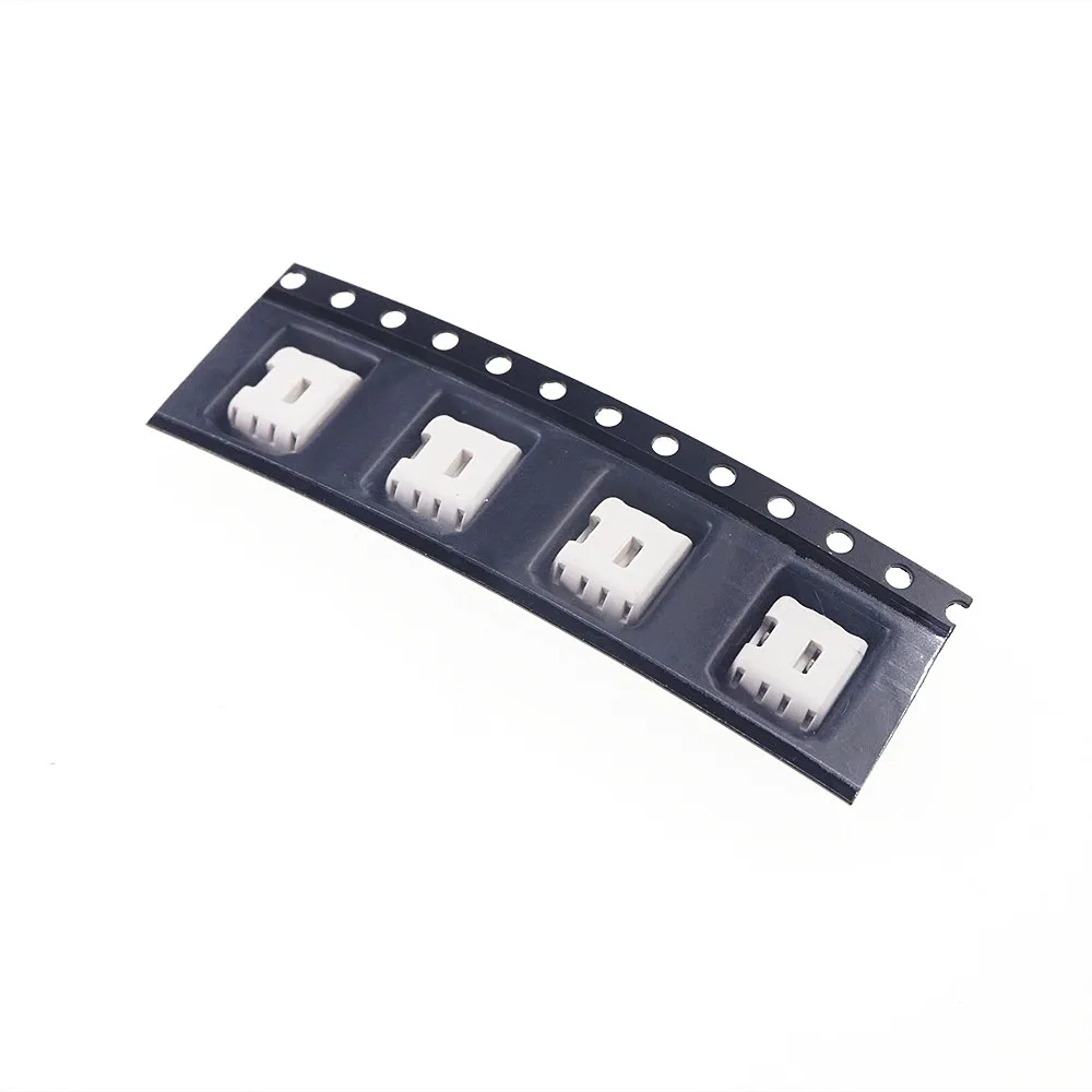 20pcs 2 Pin SMD PCB Terminal Block 3.0 mm Pitch Ways 26 to 22 AWG Clamp Push Wire Tin Plated 3A 250V Rating Board |