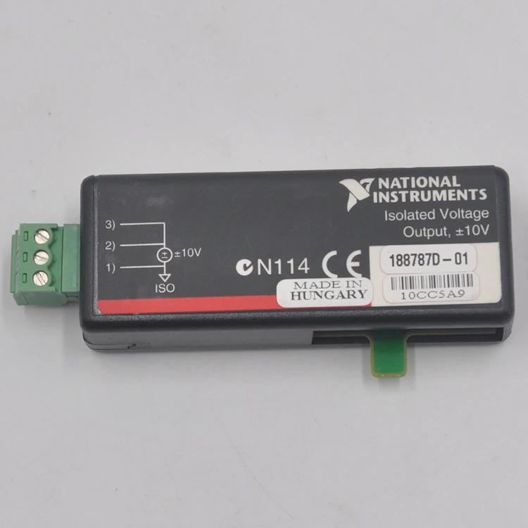 American NI SCC-AO10 single channel isolated analog voltage output module 10V 3mA