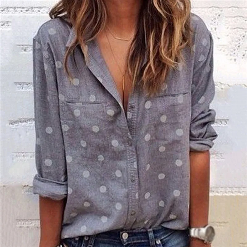 Повседневные свободные женские блузки больших размеров 2xl летняя рубашка