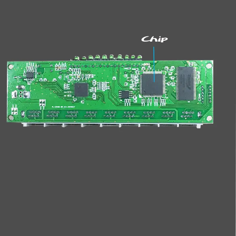 Модуль маршрутизатора realtek RTL8196E 9 портов 100 Мбит/с RJ45 90 или 180 градусов |