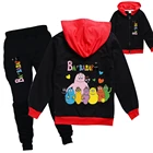 Костюм спортивный детский из куртки на молнии с капюшоном и брюк для бега