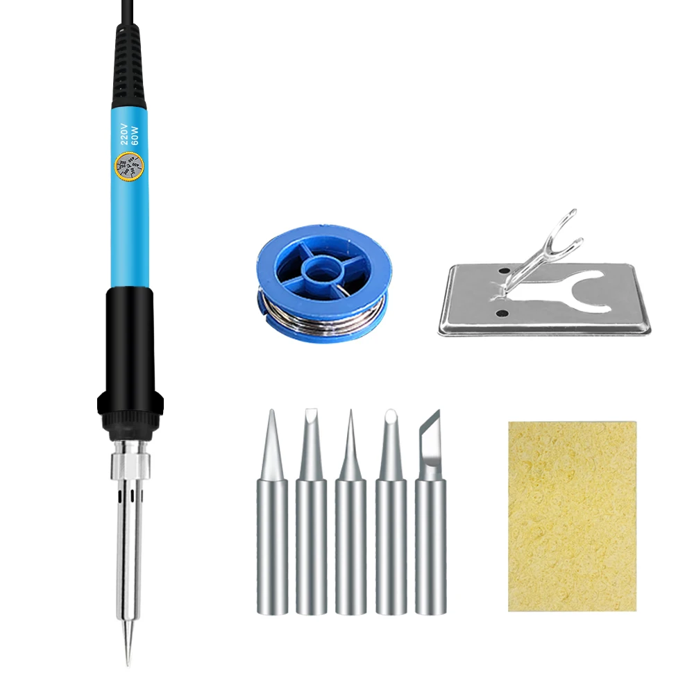 arc welders Soldering Iron 60W/80W Adjustable Temperature Electric Solder Iron Rework Station Mini Handle Heat Pencil Welding Repair Tools best soldering iron for electronics