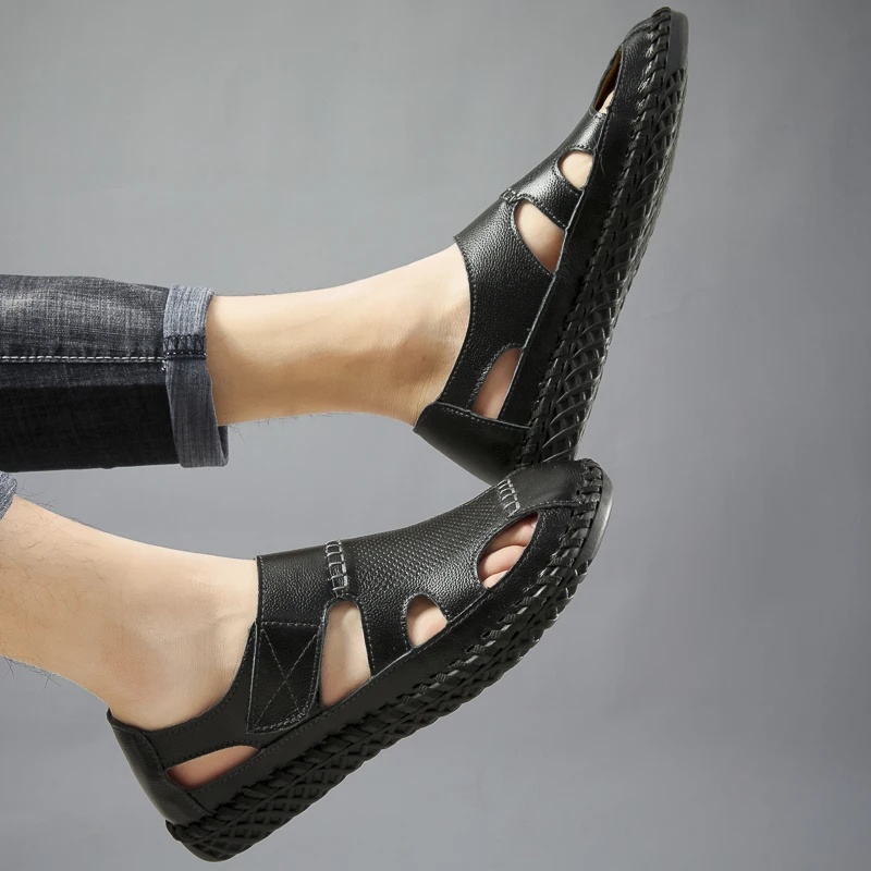 Zapatos дышащие лезвия Модные мужские повседневные пляжные водные сандалии для