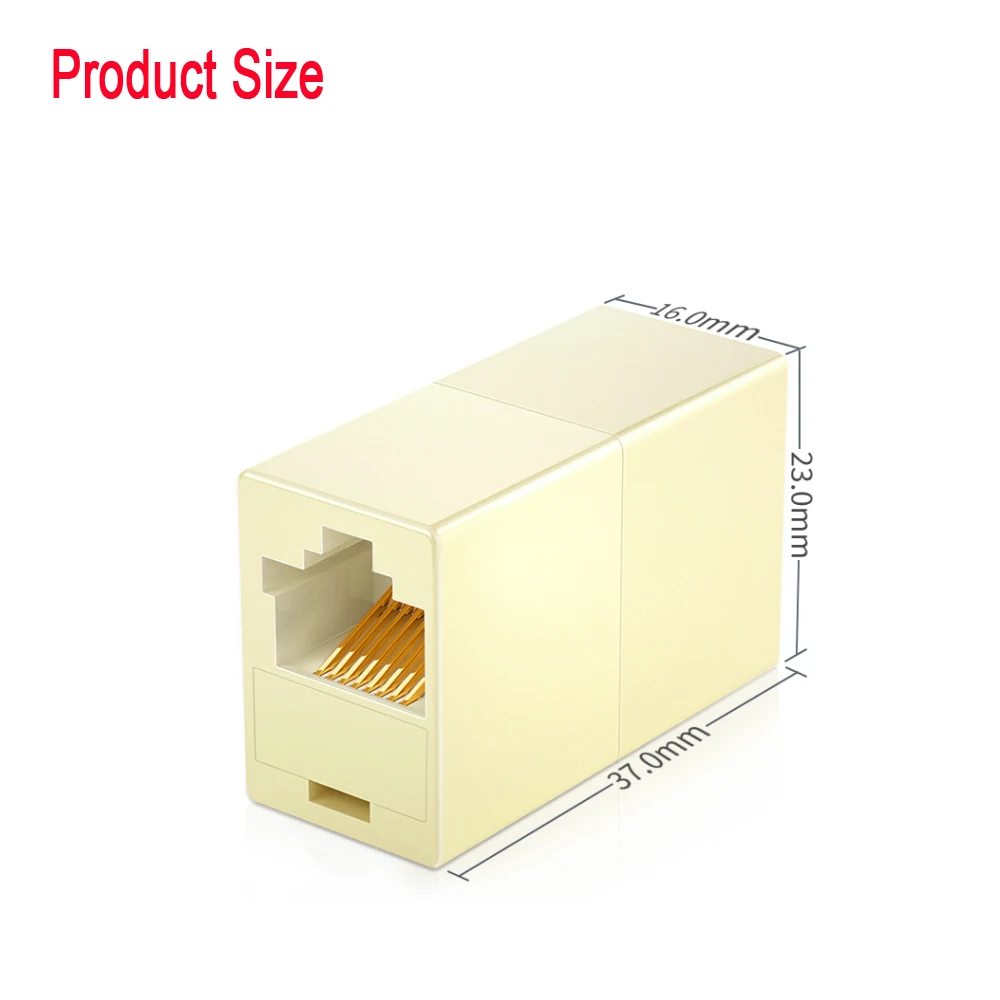 CCTVMAN сетевой Ethernet Lan кабель Joiner RJ45 разъем компьютерный Соединительный адаптер |