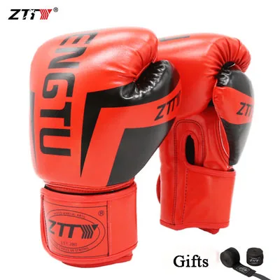 Перчатки для кикбоксинга мужчин и женщин тренировочные боксерские полуперчатки