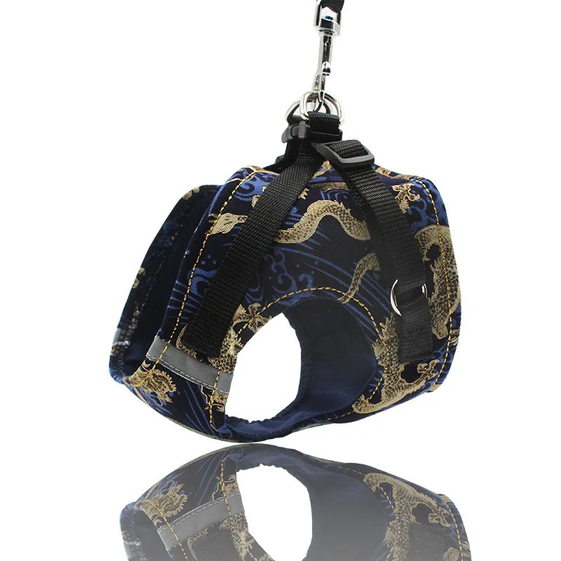 Новинка шлейка для собак чихуахуа маленьких и средних кошек нейлоновая сетка