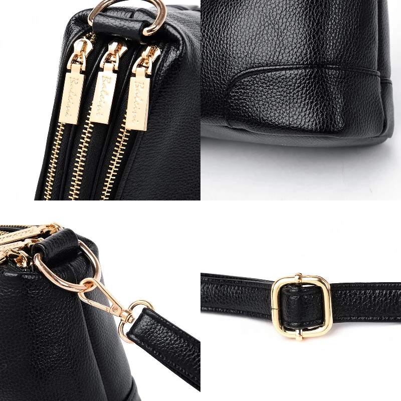 2019 Роскошная дамская сумка через плечо черный длинный ремень качественный