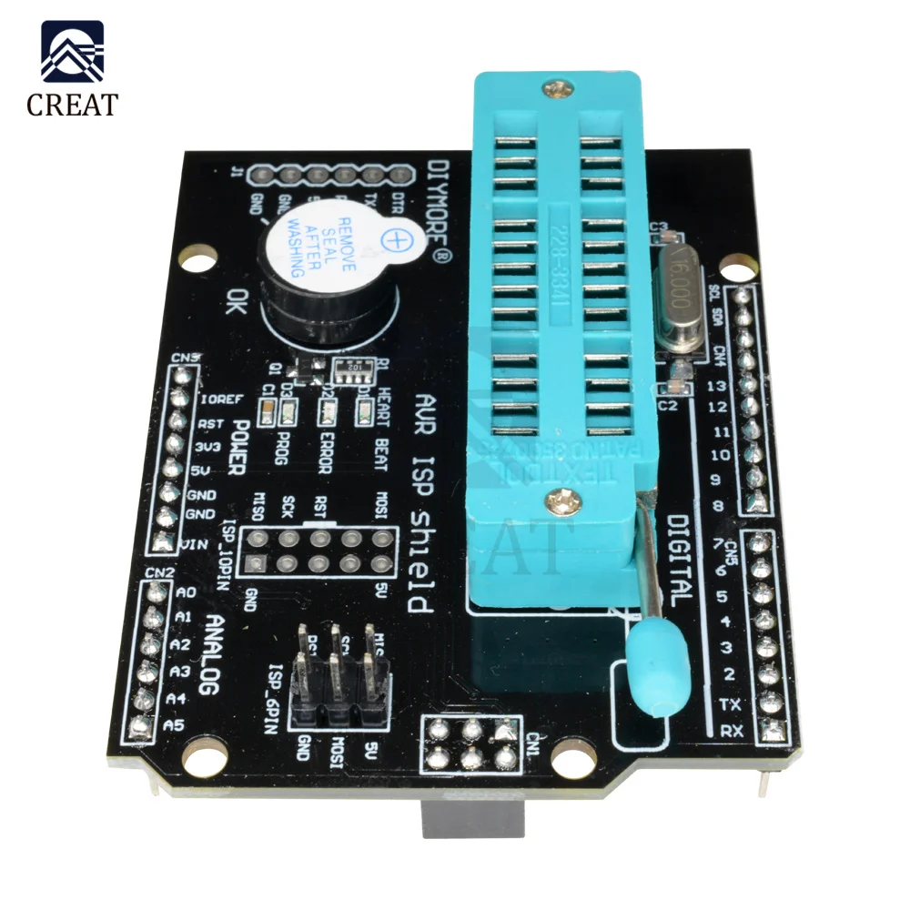 Программируемый Модуль платы расширения AVR ISP для Arduino R3 Mega2560 Atmega328P Nano Pro Mini
