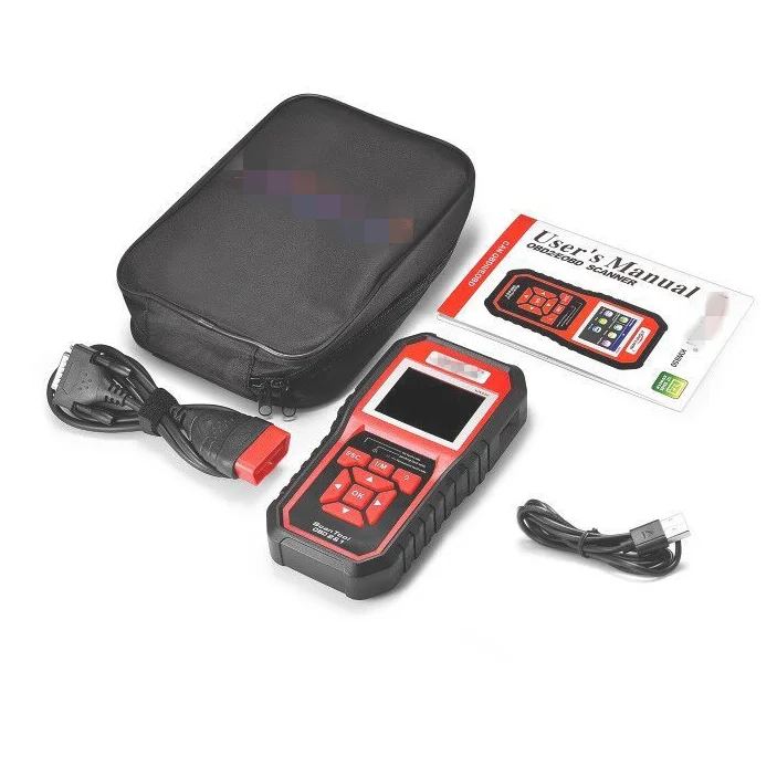 KONNWEI OBD2 автомобильный сканер Код ошибки считыватель с многоязычным ODB2 автомобиля диагностический инструмент Авто сканер лучший OBD 2 KW850 DF - Цвет: kw850