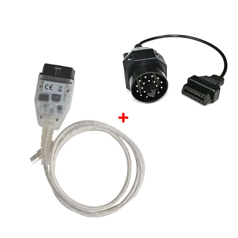 2019 FT232RL чип INPA K + CAN диагностический кабель плюс 20-контактный OBD2 удлинитель