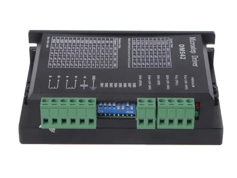 1 шт. микрошаговый драйвер DM542 для nema 23 двигателя M542/2M542 шаговый Шаговые