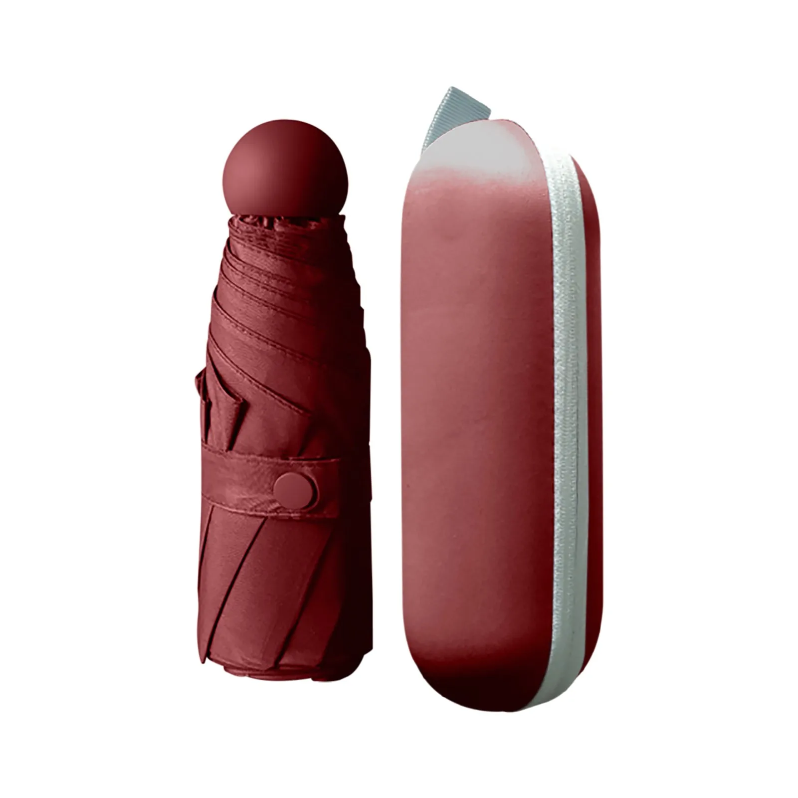 Модный Мини-зонт с карманом изготовленный на заказ маленький свежий виниловый