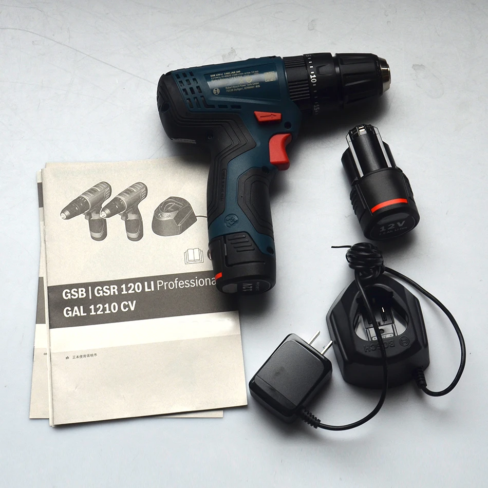 Электроинструменты 12 В ручная дрель литиевая батарея Ударная бытовой