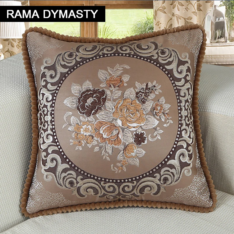Высококачественные наволочки в европейском стиле с вышивкой льняные хлопковые