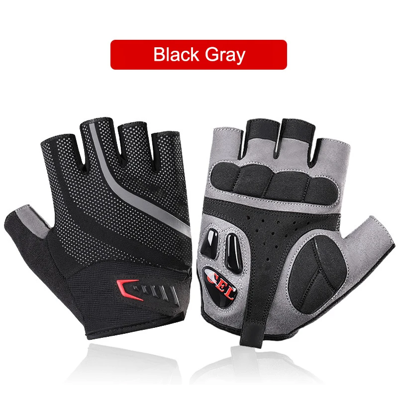 

Cycling Gloves Mountain Bike Gloves Half Finger with Shock Absorbing Breathable for Summer SAL99