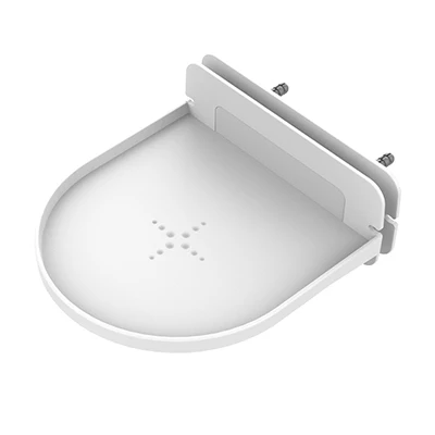 White Настенный держатель кронштейн для камеры безопасности Поддержка Wyze кольцевой кулачок Amazon Cloud YI гнездо с более умной домашней камерой - Цвет: White