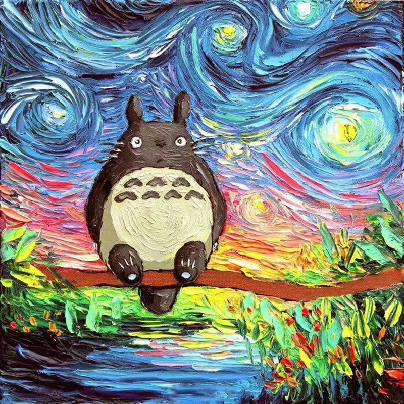 

5D DIY Diamond Painting Star Sky Cute Animal Diamond Embroidery Cross Stitch Full Square Round Drill Mosaic Rhinestone Art