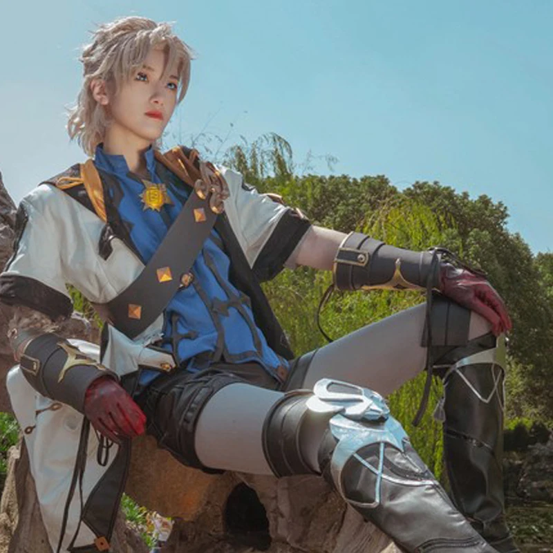 

Game Genshin Impact Clothes Fancy Adult Albedo Cosplay Costume Genshin Impact Cosplay Albedo Costume Halloween Party Costume