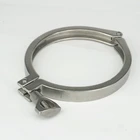 4-дюймовый зажим с тройным зажимом, внешний диаметр 119 мм, санитарный зажим из нержавеющей стали 304 для домашнего дневника