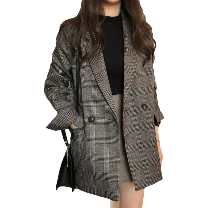 Новинка Женская хлопковая куртка с длинным рукавом повседневный винтажный