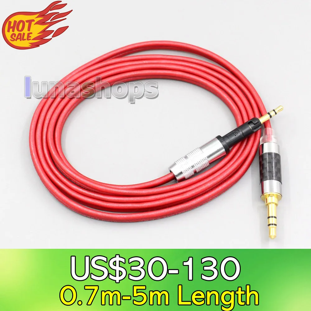 

LN006697 4.4mm XLR 2.5mm 99% Pure PCOCC Earphone Cable For Sennheiser HD6 HD7 HD8 MIX DJ HD595