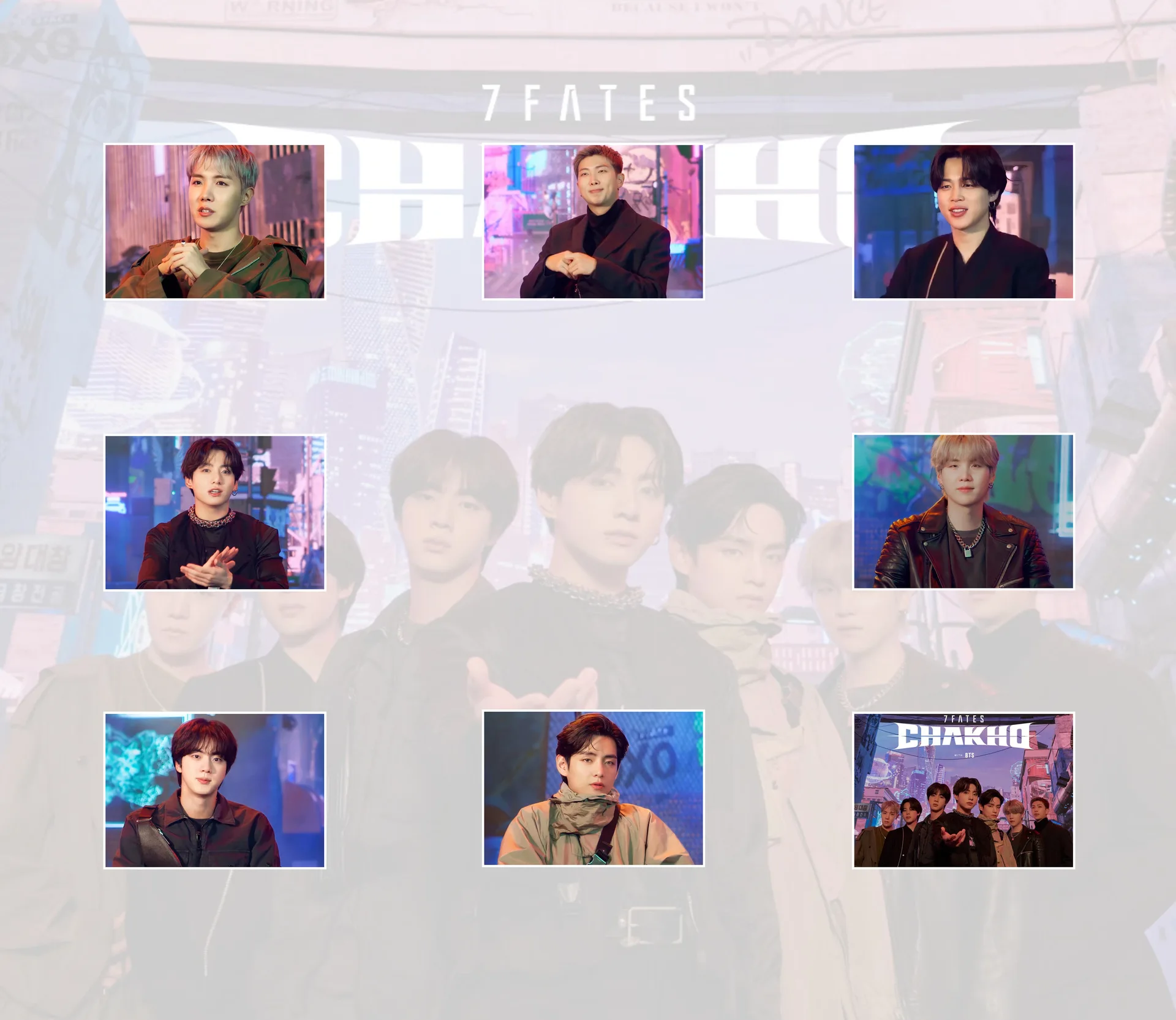 

1Pcs Kpop Bangtan Boys Poster Stickers New 7 FATES CHAKHO Adhesive Sticker Wallpaper Poster HD Photo Art Picture Room JK V JIN