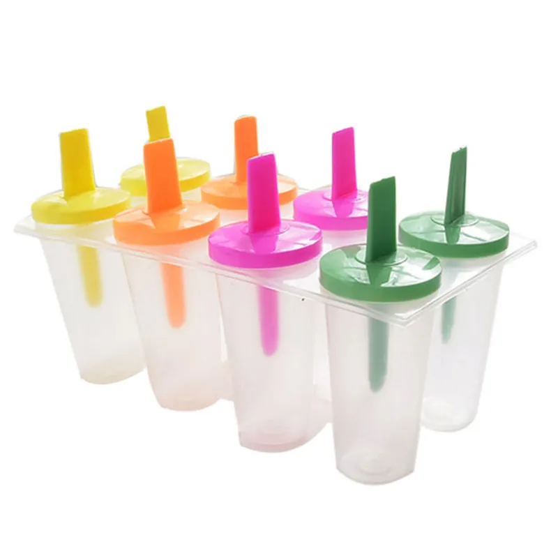 8 ячеек мороженого эскимо формы инструменты для приготовления пищи