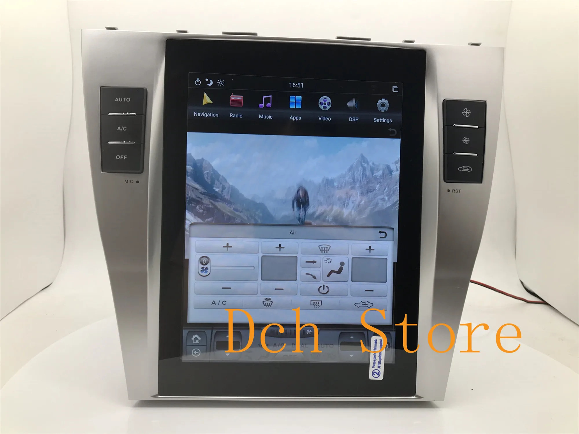 10 4 ''вертикальный экран Tesla Style Android 9 0 автомобильный DVD GPS Навигатор Радио для